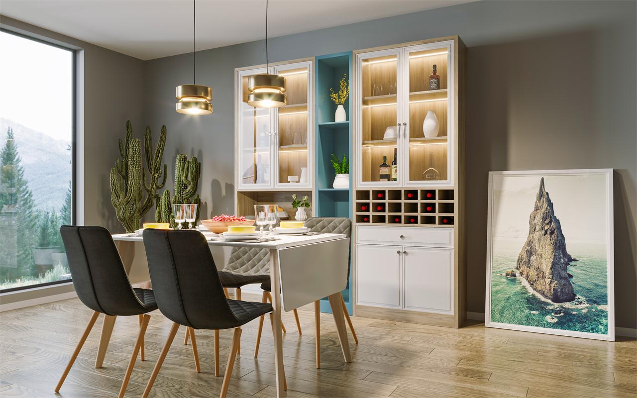 北欧气概酒柜定制