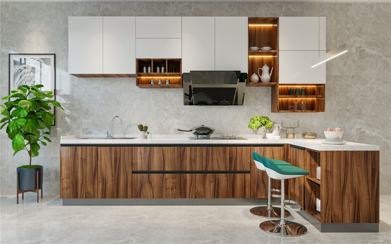 现代简约气概橱柜