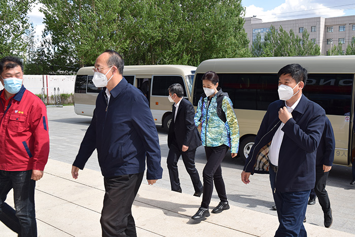 吉林副省长吴靖平视察永利集团官网生产基地