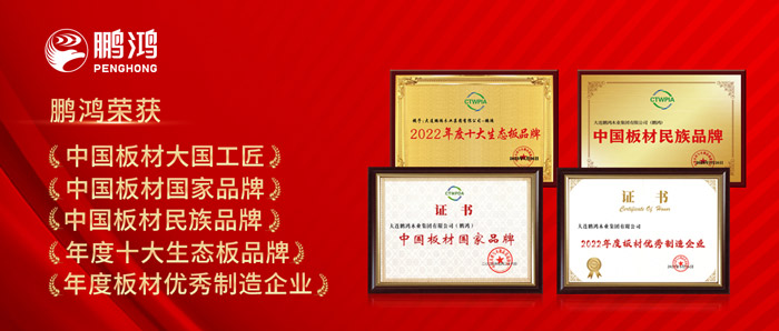 中国板材与定制家居大会，，，，，，永利集团官网揽获5项声誉